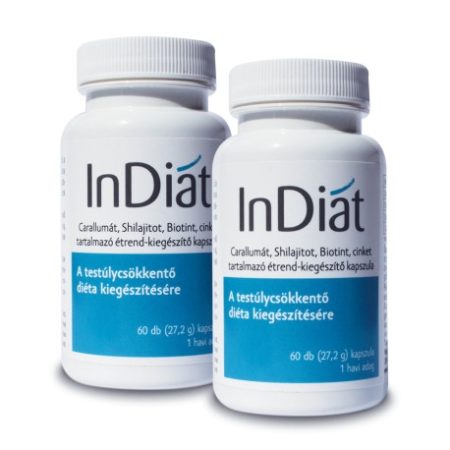InDiat® fogyókúrás étrend-kiegészítő 2x60 db